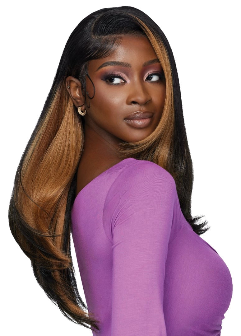 Lace Front Wig - Perfect Hair Line13x4 - Swoop Series - Swoop1